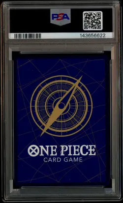 2025 One Piece OP11 EN Manga Alternate Art #118 Monkey D. Luffy PSA 10 GEM MINT - Image 3