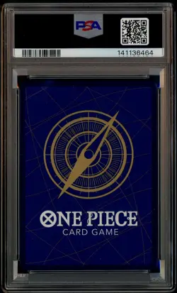 2025 One Piece OP13 ENGLISH 3rd Anniversary Silver #004 Shanks PSA 10 GEM MINT - Image 3