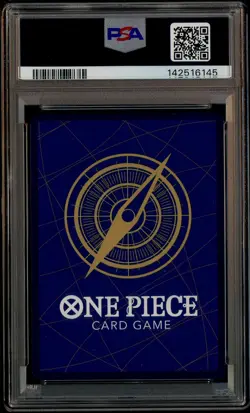 2025 One Piece OP13 ENGLISH 3rd Anniversary Silver #004 Shanks PSA 9 MINT - Image 3