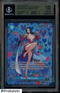 2024 One Piece Emperors in New World #OP07051 Boa Hancock SP BGS 10 PRISTINE - Image 1