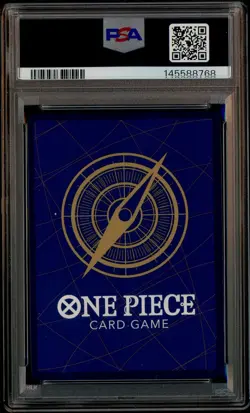 2025 One Piece OP13 EN Manga Alternate Art #118 Monkey D. Luffy PSA 10 GEM MINT - Image 3