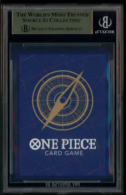 2025 One Piece Promos ST01012 Monkey D Luffy 3rd Anniversary Winner Prize BGS 10 - Image 3