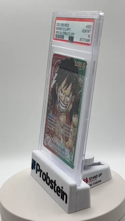 2022 One Piece OP-01 Alternate Art #003 Monkey D. Luffy Pre-Errata PSA 10 - Image 2