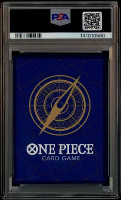 2025 One Piece OP13 ENGLISH 3rd Anniversary Gold #004 Shanks PSA 10 GEM MINT - Image 2