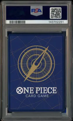 2025 One Piece OP13 Special Alt Art Demon God #091 St. Marcus Mars PSA 10 - Image 3