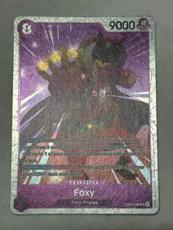 One Piece OP14 The Azure Sea’s Seven - Foxy EB04-036 SR ENGLISH - Image 1