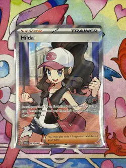 Hilda - 164/086 White Flare Full Art Ultra Rare Pokemon Card - Image 1