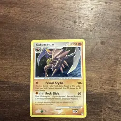 Kabutops 4/99 SWIRL Holo Rare Card Platinum Arceus Pokemon TCG LP - Image 1