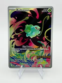 Bulbasaur - (Mega Evolution Stamped) 133/132 Miscellaneous Cards & Products Holo - Image 1