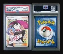 2019 Pokemon Jessie & James Full Art Hidden Fates Card 68/68 PSA 10 Gem MT - Image 3