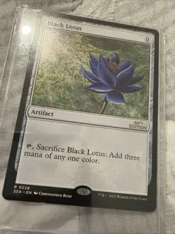 MTG Magic the Gathering Black Lotus #0228 30th Anniversary Edition 2022 - Image 3