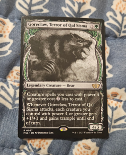 Goreclaw, Terror of Qal Sisma - 27 March of the Machine - MTG Magic - Image 1