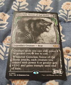 Goreclaw, Terror of Qal Sisma - 27 March of the Machine - MTG Magic - Image 2