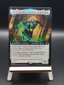 Anti-Venom, Horrifying Healer (Extended Art Foil) - #244 - Marvel's Spider-Man - Image 1