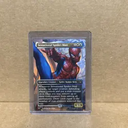 MTG Sensational Spider-Man (Borderless) Spider-Man: Eternal-Legal Foil - Image 1