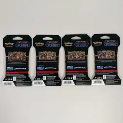 Pokemon TCG Phantasmal Flames – 4 Sleeved Packs & 2 Single Pack Blisters Sealed - Image 3