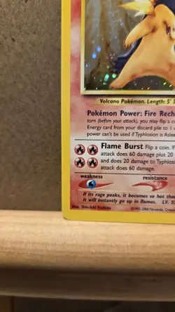 Typhlosion Neo Genesis 17/111 Rare Holo LP - ungraded Pokemon Card - Image 4