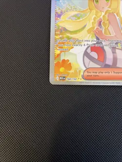 Lillie’s Determination 184/132 Special Illustration Rare Pokemon Mega Evolution - Image 2