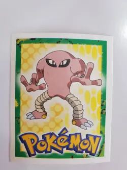 Merlin Sticker Hitmonchan Hitmonlee Vintage Pokemon Set 106 107 - Image 2