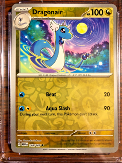 Dragonair Reverse Holo #148 - CGC NEAR MINT+ 7. 5 - Scarlet & Violet 151-Pokemon - Image 2