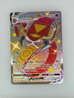 2021 Pokemon Shining Fates Shiny Vault Centiskorch VMAX SV109/SV122 NM - Image 1