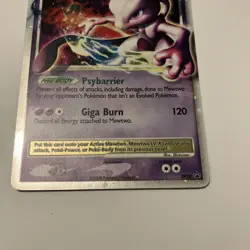 Pokemon TCG Vintage Mewtwo LV.X Black Star Promo DP28 Holo - Image 2