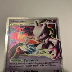 Pokemon TCG Vintage Mewtwo LV.X Black Star Promo DP28 Holo - Image 4