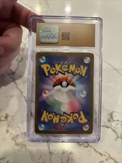 Pokemon Rocket's Houndoom AR Glory of Team Rocket SV10 CGC Pristine 10 - Image 2