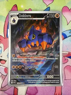 Boldore 2025 Pokemon White Flare 128/086 Illustration Rare - Image 1
