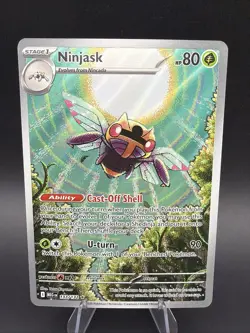 Ninjask 137/132 Pokemon Mega Evolution Holo Illustration Rare TCG - Image 1