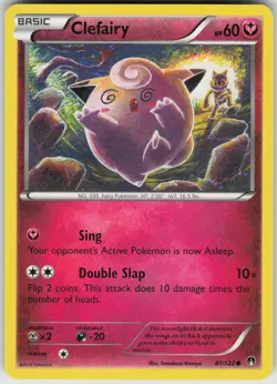 Pokemon Clefairy 81/122 XY - BREAKpoint Common NM - Image 1