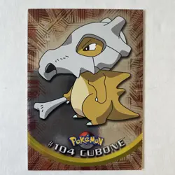 Pokemon Tv Animation Edition Series 2 Cubone #104 Foil Blue Logo 2000 LP/NM. - Image 1