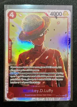 Monkey.D.Luffy OP12-015 Legacy of the Master Foil - Image 1