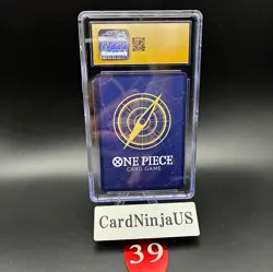 CGC PRISTINE 10 MONKEY D. LUFFY #P-075 SAIKYO JUMP PROMO 2024 ONE PIECE JPN 39 - Image 2