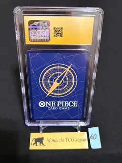CGC PRISTINE 10 Nami OP01-016 Rare Manga Parallel One Piece 2022 JP - Image 2
