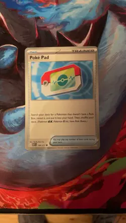 Pokemon Poke Pad 198/217 Trainer Item Sword & Shield Regular Card - Image 1