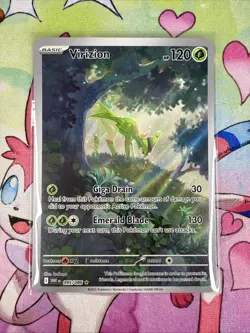 Virizion - 095/086 - IR - White Flare - English - Pokemon Card - NM/M - Image 1