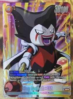 King Gomah : DA FB06-076 Alternate Art Dragon Ball Card Rivals Clash - Image 1