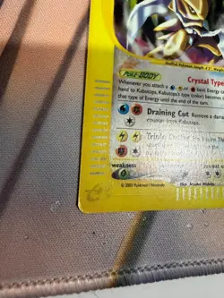 Kabutops - 150/144 - Pokemon Skyridge Holo Crystal Card LP - Image 4