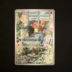 Pokemon TCG Charmander SVP044 Obsidian Flames Black Star Promo Card NM Condition - Image 1