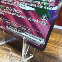 Pokemon TCG Yanmega EX Dbl Rare Holo Card #206/182 Destined Rivals Pack To Sleev - Image 4