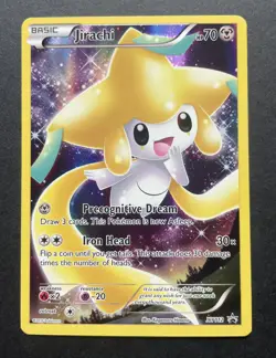 Pokemon Card Black Star XY Promo : JIRACHI XY112 Mythical Collection - NM - Image 1