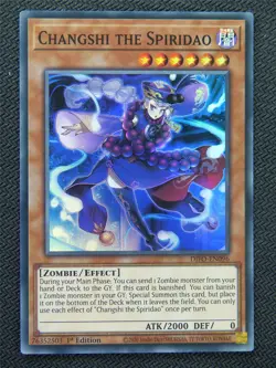 Changshi The Spiridao DIPO Super Rare - 1st ed - Yugioh Card #8OU - Image 1
