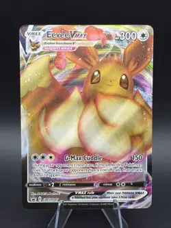 Eevee VMAX SWSH087 Black Star Promo Holo Card Pokemon TCG - Image 1