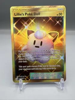 Lillie's Poke Doll - 267/236 - Pokemon Cosmic Eclipse Sun & Moon Secret Card, NM - Image 1