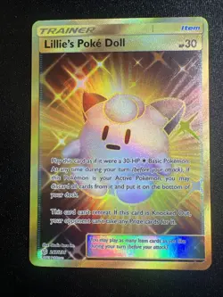 Lillie's Poke Doll - 267/236 - Pokemon Cosmic Eclipse Sun & Moon Secret Card, NM - Image 3