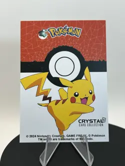 Mewtwo #150 Cracked Ice Holo Crystal Collection 2024 Pokemon Card - Image 3