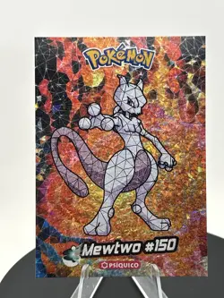 Mewtwo #150 Cracked Ice Holo Crystal Collection 2024 Pokemon Card - Image 4