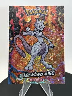 Mewtwo #150 Cracked Ice Holo Crystal Collection 2024 Pokemon Card - Image 5