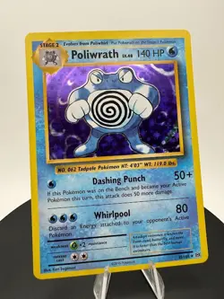 Poliwrath HOLO RARE card 25/108 XY Evolutions Pokemon TCG 2016 - Image 1
